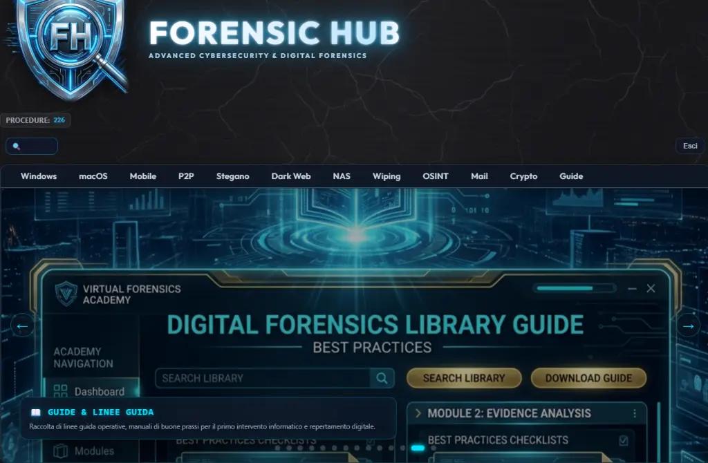 ForensicHub Guida