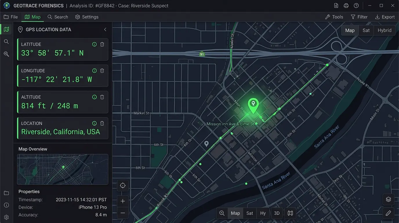 Video Forensic Geolocalizzazione
